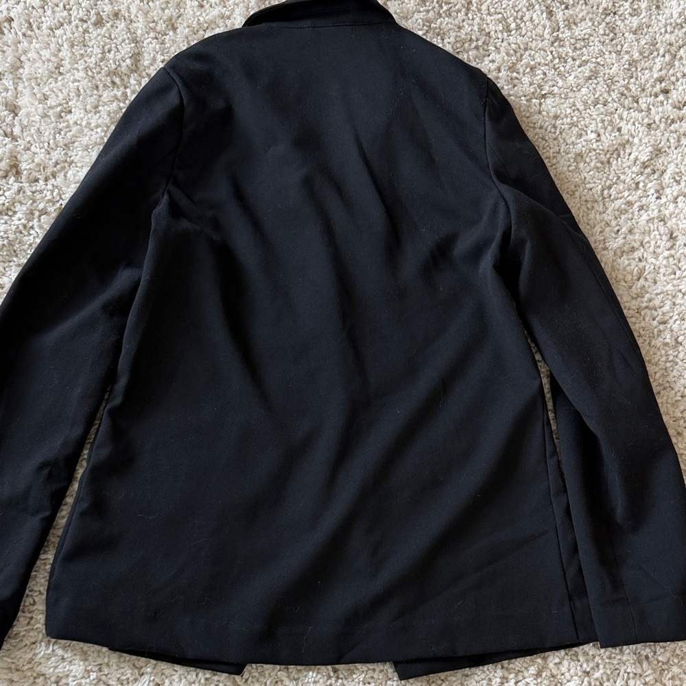 Classic H&M Black Women's Blazer Jacket - Single Button - Picture 3 of 3
